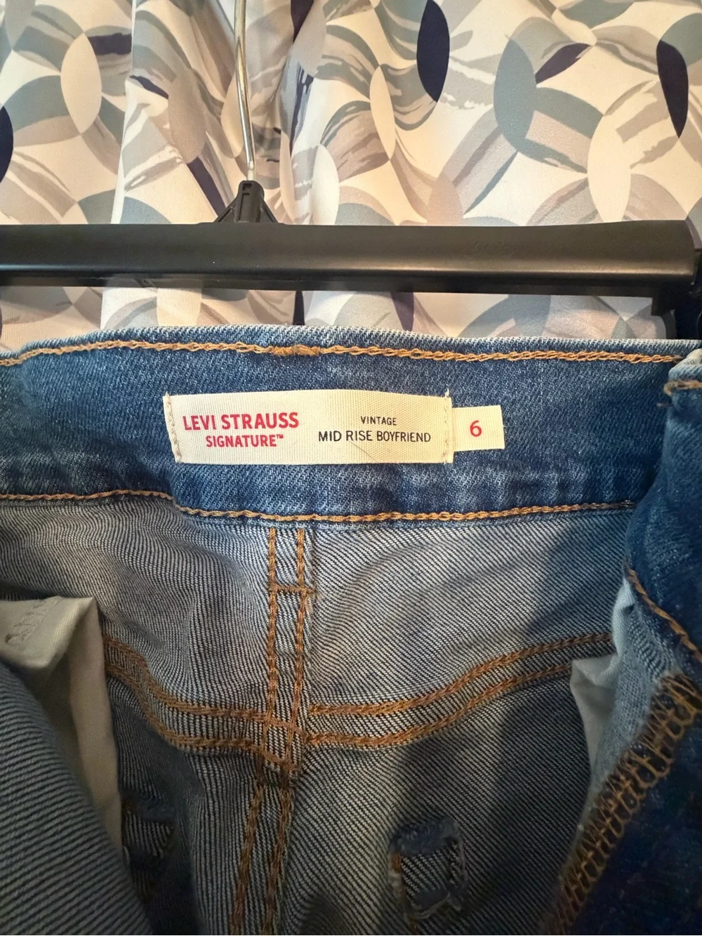 Signature by Levi Strauss Relaxed Blue Women's Jeans